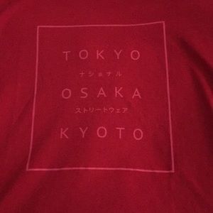 Tokyo shirt with Japanese writing 🔆